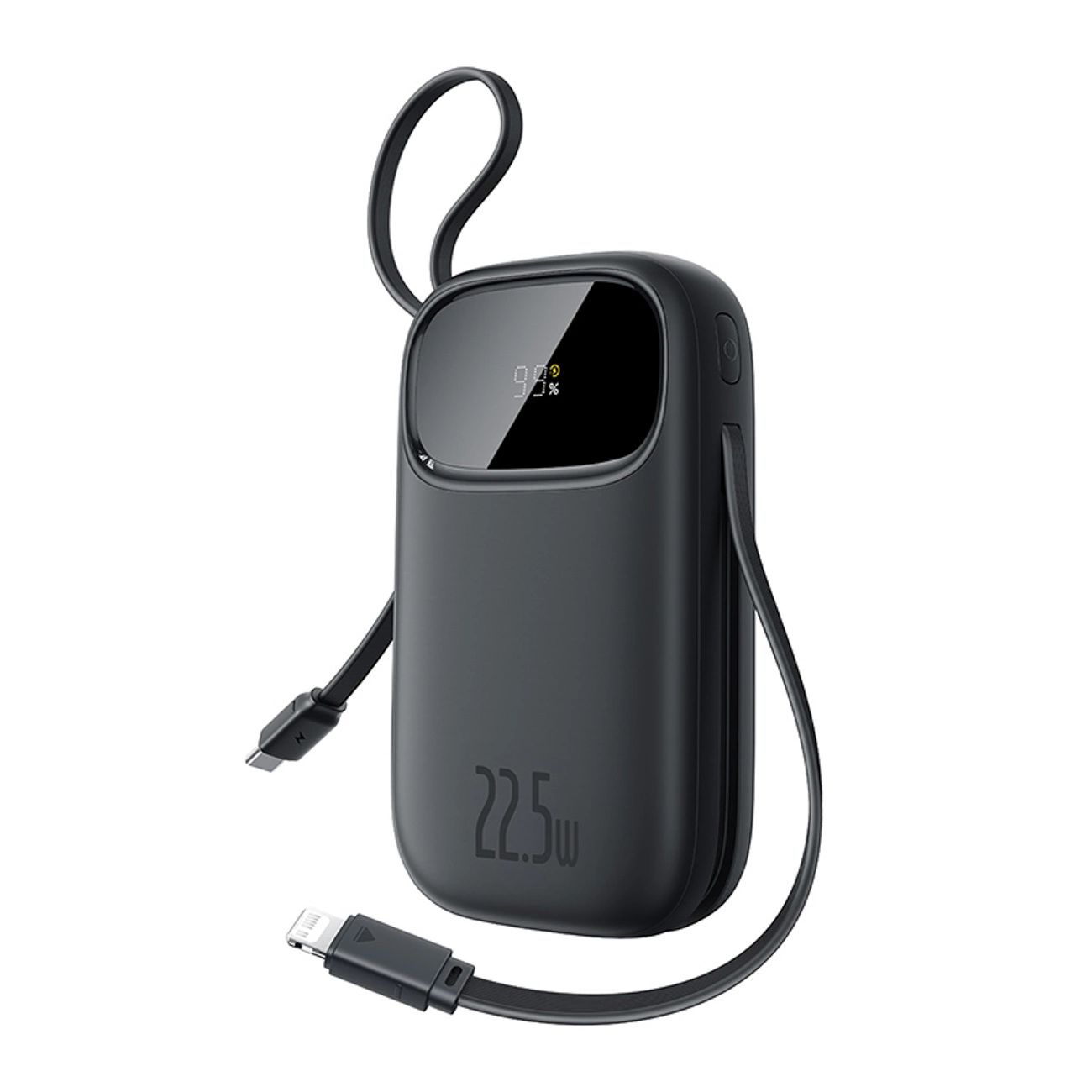 Externe Batterij Baseus EnerFill FC31, 10000mAh, 22.5W, QC + PD, 1 x Lightning - 1 x USB-A - 2 x USB-C, Zwart