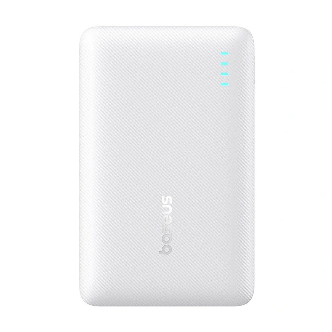Baseus EnerFill FP21 External Battery, 10000mAh, 22.5W, QC + PD, 1 x USB-A - 2 x USB-C, White P1008210D213-00