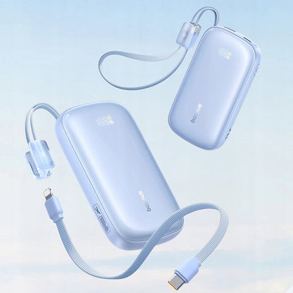 Externe Batterij Baseus EnerFill FC21 Qpow 3 Ultra, 10000mAh, 45W, QC + PD, 1 x USB-A - 1 x USB-C, Blauw E0027Q03