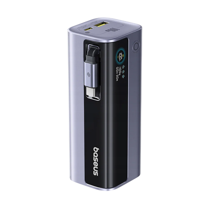 Externe Batterij Baseus EnerGeek GR11, 10000mAh, 100W, QC + PD, 1 x USB-A - 2 x USB-C, Grijs E0027A01