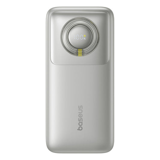 Externe Batterij Baseus Free2Pull, 20000mAh, 65W, PD, 2 x USB-C, Grijs P10073700843-00