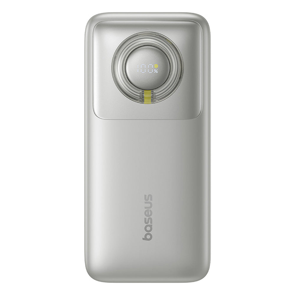 Externe Batterij Baseus Free2Pull, 20000mAh, 65W, PD, 2 x USB-C, Grijs P10073700843-00