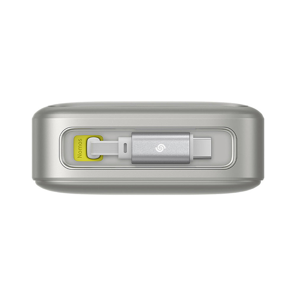 Externe Batterij Baseus Free2Pull, 20000mAh, 65W, PD, 2 x USB-C, Grijs P10073700843-00