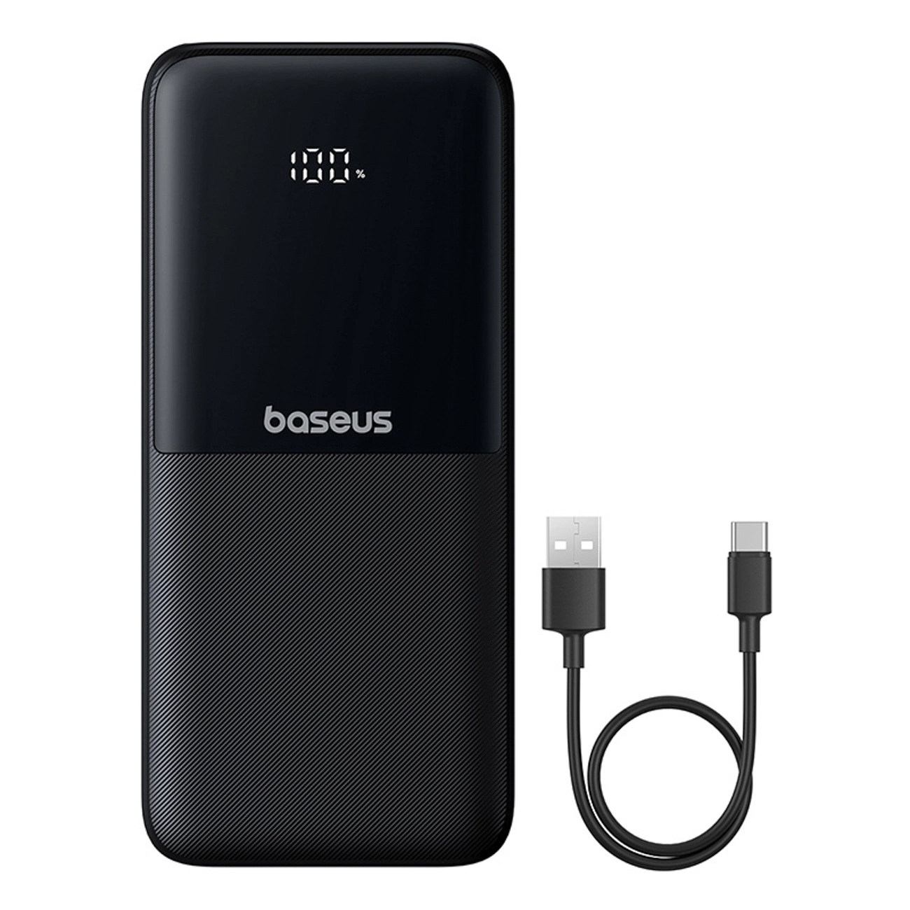 Externe Batterij Baseus Lipow, 10000mAh, 22.5W, QC + PD, 1 x Lightning - 1 x USB-A - 2 x USB-C, Zwart P10079101123-00