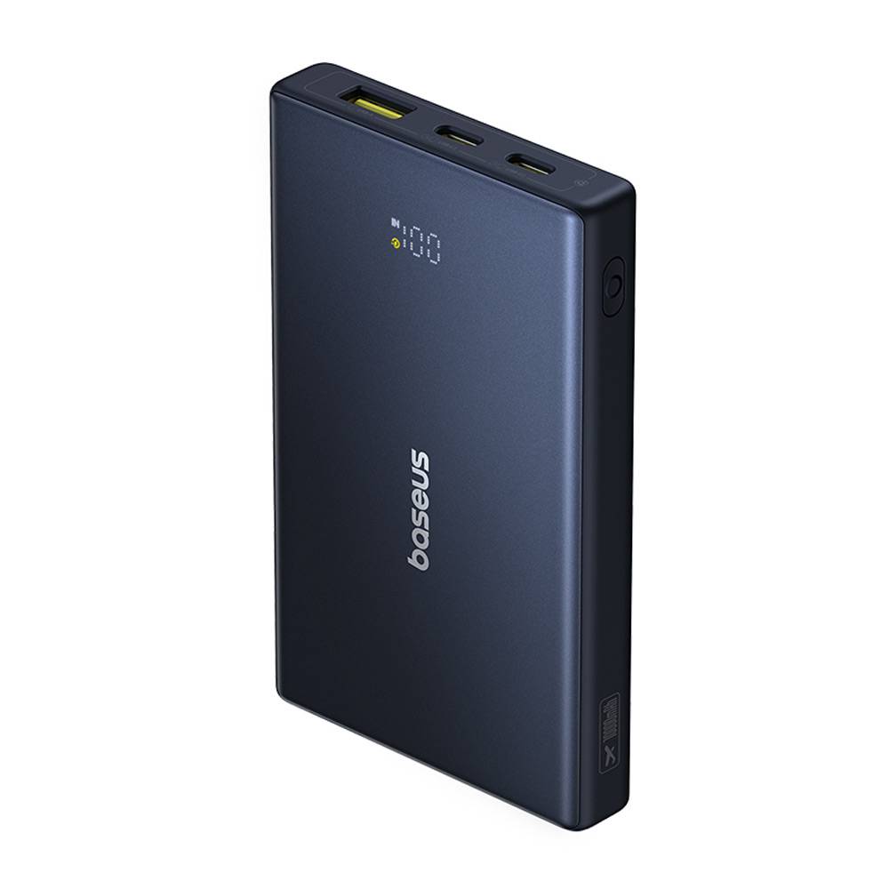 Externe Batterij Baseus PicoGo, 10000mAh, 20W, QC + PD, 1 x USB-A - 2 x USB-C, Zwart P10076801123-00