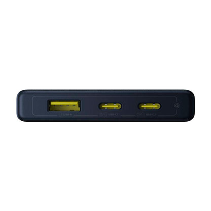 Externe Batterij Baseus PicoGo, 10000mAh, 20W, QC + PD, 1 x USB-A - 2 x USB-C, Zwart P10076801123-00