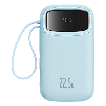 Externe Batterij Baseus Qpow Pro+, 20000mAh, 22.5W, QC + PD, 1 x Lightning - 1 x USB-A - 2 x USB-C, Blauw P10055002313-00