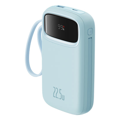 Externe Batterij Baseus Qpow Pro+, 20000mAh, 22.5W, QC + PD, 1 x Lightning - 1 x USB-A - 2 x USB-C, Blauw P10055002313-00
