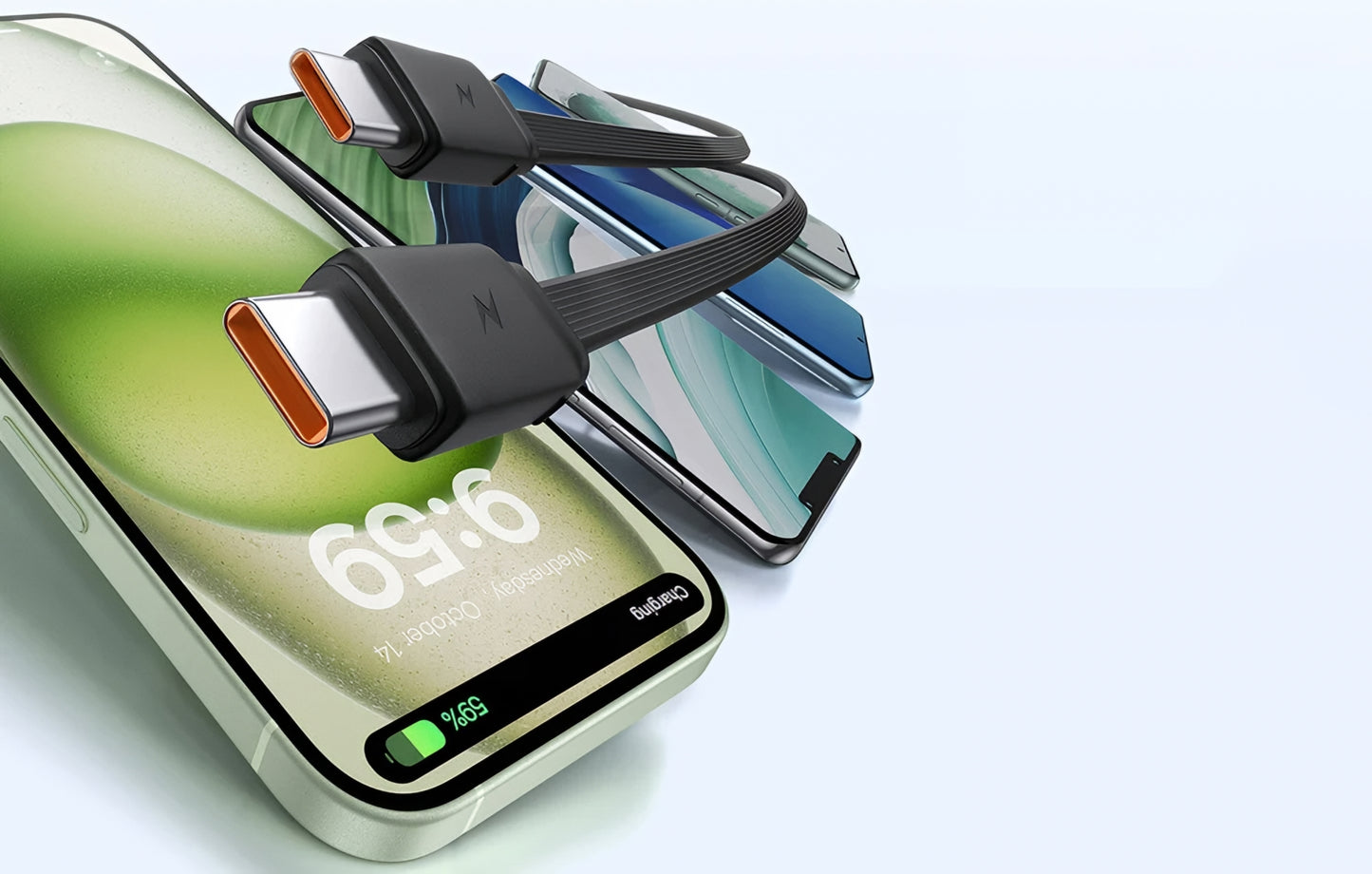 Externe Batterij Baseus Qpow2, 20000mAh, 30W, QC + PD, 1 x USB-A - 3 x USB-C, Zwart P10055009113-00