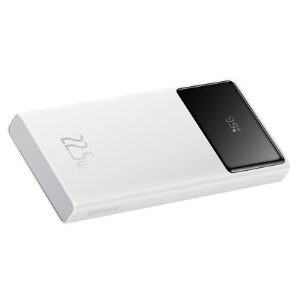 Externe Batterij Baseus Star Lord, 10000mAh, 22.5W, QC + PD, 1 x USB-C - 2 x USB-A, Wit PPXJ100002