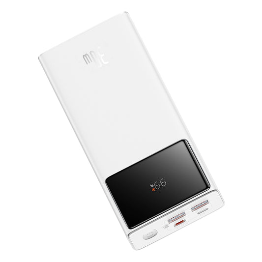Externe Batterij Baseus Star Lord, 20000mAh, 30W, QC + PD, 1 x USB-C - 2 x USB-A, Wit P10022904213-00