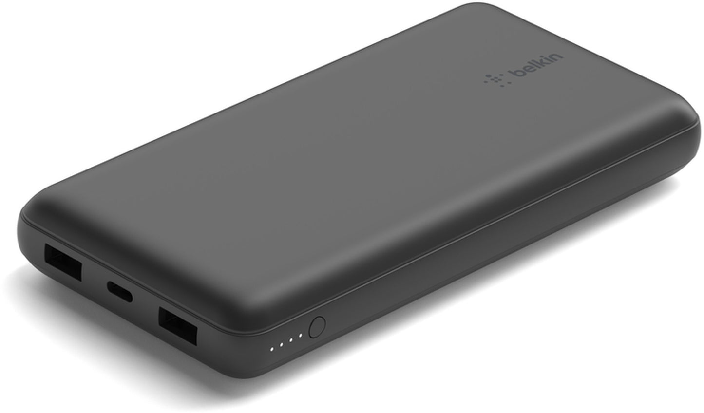 Externe batterij Belkin BoostCharge Pro, 20000mAh, 15W, 1 x USB-C - 2 x USB-A, Zwart BPB012btBK