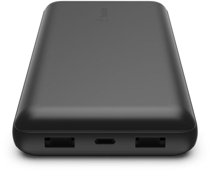 Externe batterij Belkin BoostCharge Pro, 20000mAh, 15W, 1 x USB-C - 2 x USB-A, Zwart BPB012btBK
