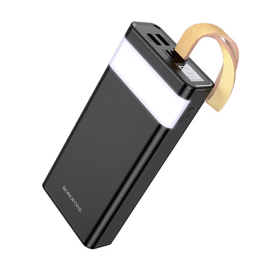 Externe Batterij Borofone BJ18 Coolmy, 20000mAh, 10W, 2 x USB-A, Zwart