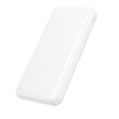 Borofone BJ78 Clever Externe Batterij, 10000mAh, 10W, 2 x USB-A, Wit