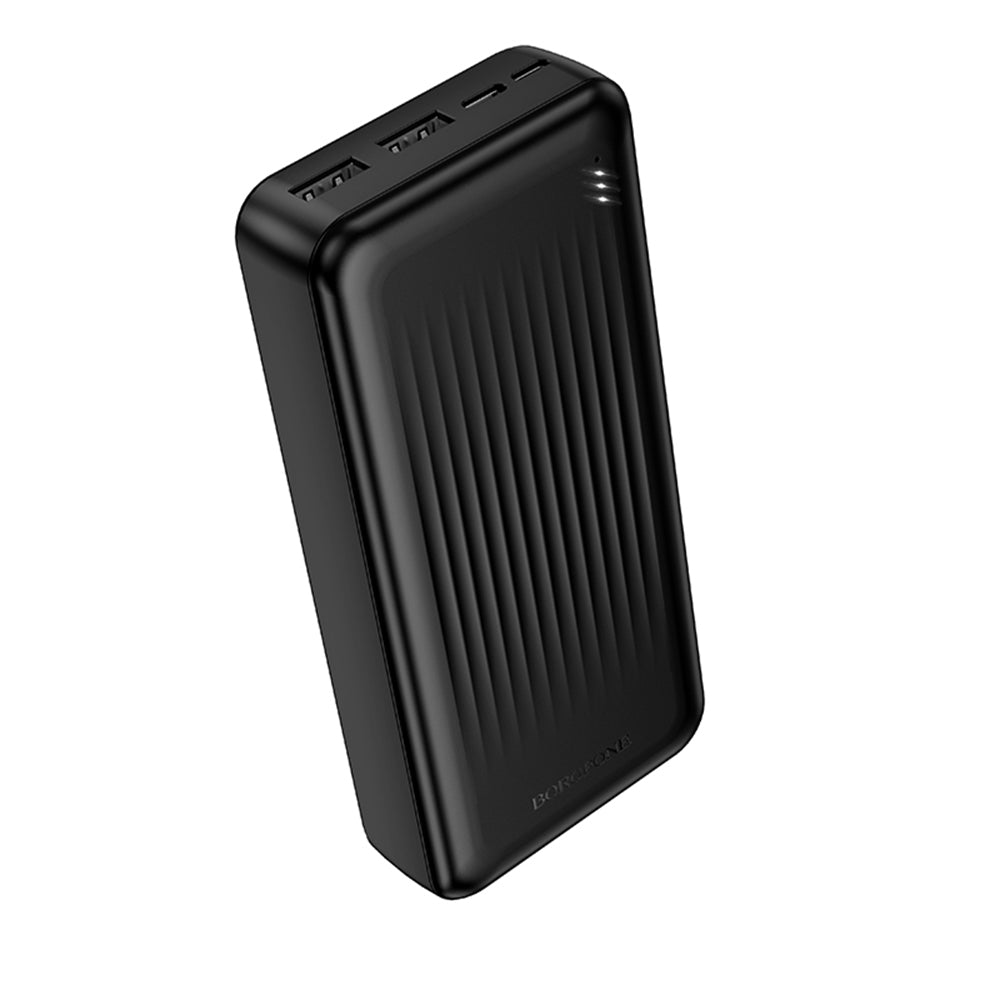 Externe Batterij Borofone BJ78A Clever, 20000mAh, 10W, 2 x USB-A, Zwart