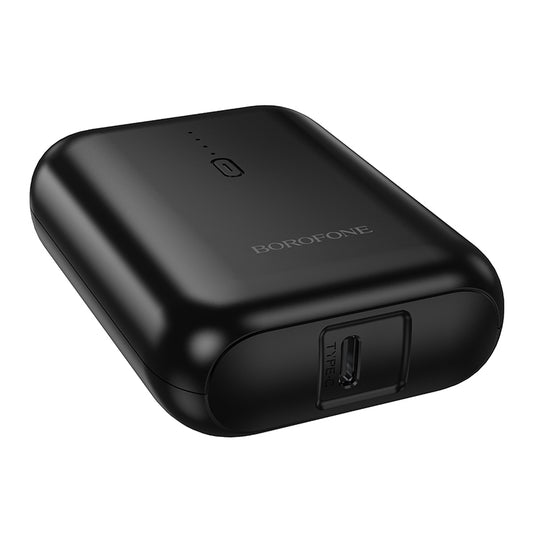 Externe Batterij Borofone BJ81 Stability, 5000mAh, 10W, 1 x USB-A, Zwart