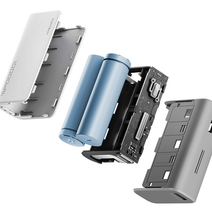 Externe batterij Cuktech CP13, 10000mAh, 30W, QC + PD, 1 x USB-A - 1 x USB-C, Grijs