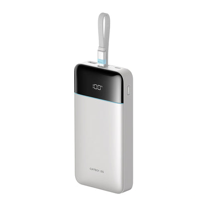 Cuktech LPB252N powerbank, 25000 mAh, 120 W, QC + PD, 1 x USB-A - 2 x USB-C, wit