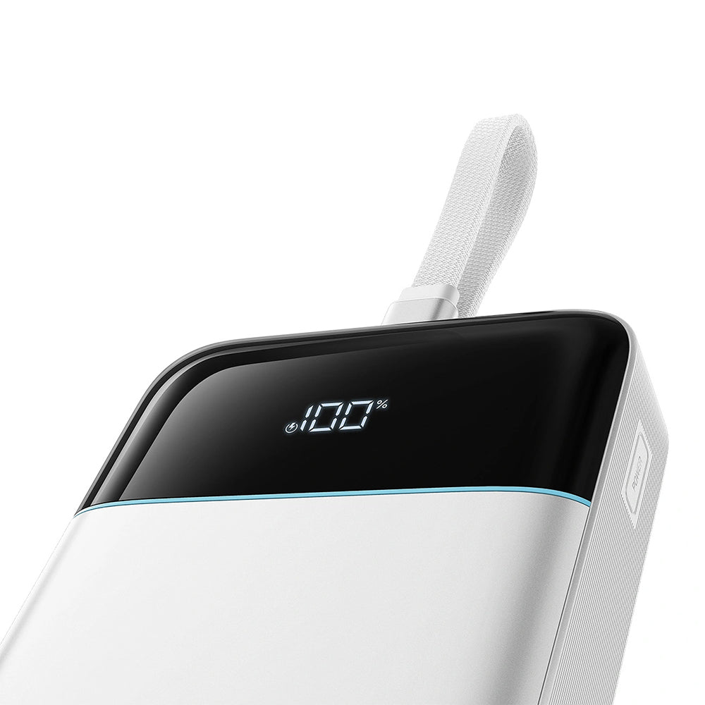 Cuktech LPB252N powerbank, 25000 mAh, 120 W, QC + PD, 1 x USB-A - 2 x USB-C, wit