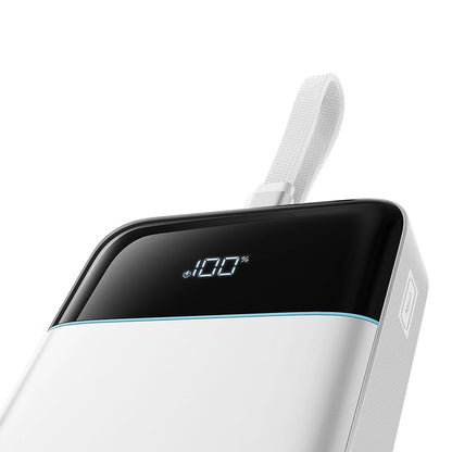 Cuktech LPB252N powerbank, 25000 mAh, 120 W, QC + PD, 1 x USB-A - 2 x USB-C, wit