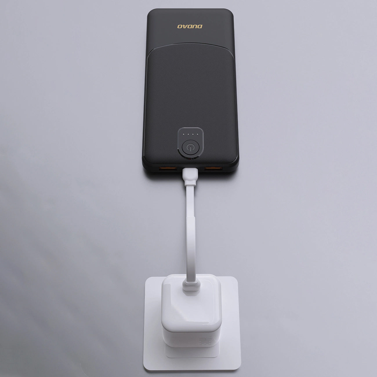 Externe Batterij Dudao K10, 10000mAh, 12W, 2 x USB-A, Zwart