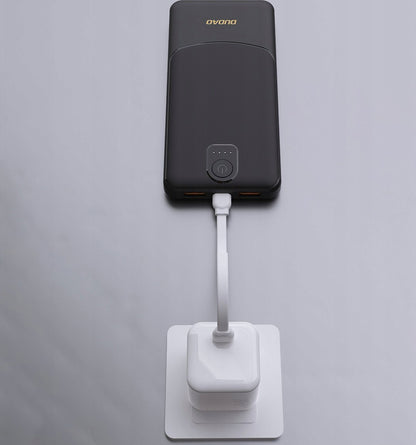 Externe Batterij Dudao K10Pro, 20000mAh, 12W, 2 x USB-A, Zwart