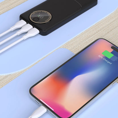 Externe Batterij Dudao K12Pro, 20000mAh, 22.5W, QC + PD, 1 x USB-C - 2 x USB-A, Zwart