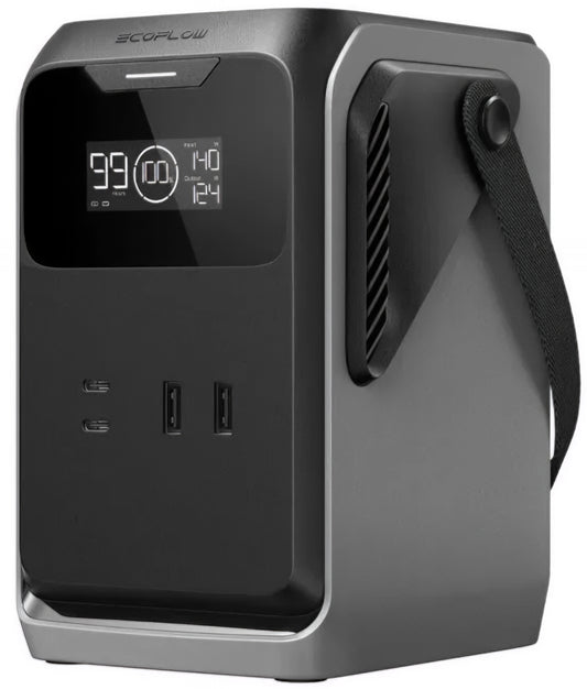 EcoFlow Trail 200 Externe Batterij, 60000mAh, 220W, PD, 2 x USB-A - 2 x USB-C, Zwart EF-TRAIL200-N