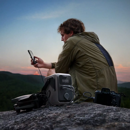 EcoFlow Trail 200 Externe Batterij, 60000mAh, 220W, PD, 2 x USB-A - 2 x USB-C, Zwart EF-TRAIL200-N