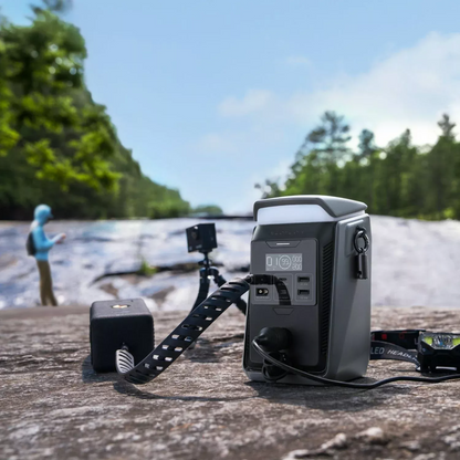EcoFlow Trail 200 Externe Batterij, 60000mAh, 220W, PD, 2 x USB-A - 2 x USB-C, Zwart EF-TRAIL200-N