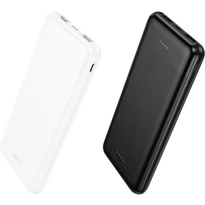 Externe Batterij HOCO J153 Stability, 10000mAh, 10W, 2 x USB-A, Wit
