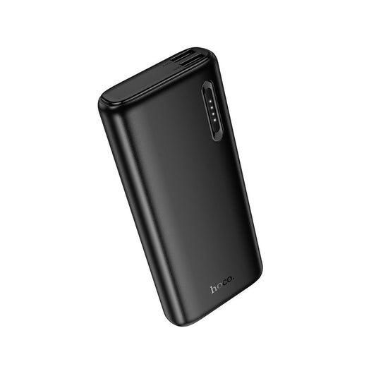 HOCO J158A External Battery, 10000mAh, 10W, 2 x USB-A, Black