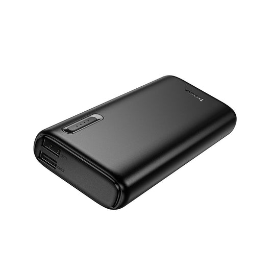 Externe batterij HOCO J158A, 10000mAh, 10W, 2 x USB-A, Zwart