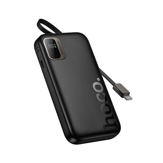 Externe batterij HOCO Q51, 10000mAh, 20W, PD, 2 x USB-C, Zwart