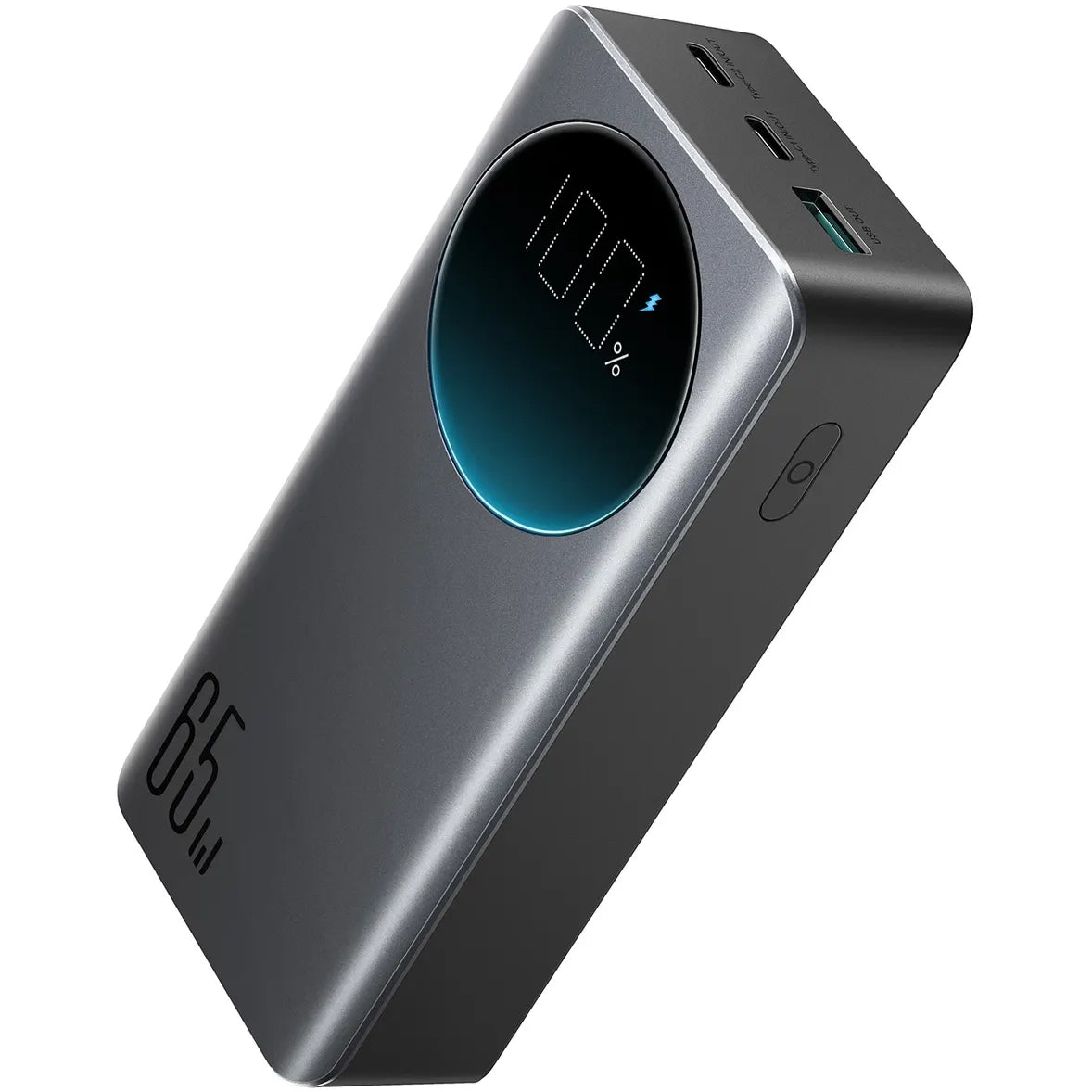 Joyroom Externe Batterij JR-PBF05, 30000mAh, 65W, QC + PD, 1 x USB-A - 2 x USB-C, Zwart 