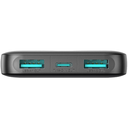 Externe Batterij Joyroom JR-PBF13, 5000mAh, 12W, 1 x USB-C - 2 x USB-A, Zwart