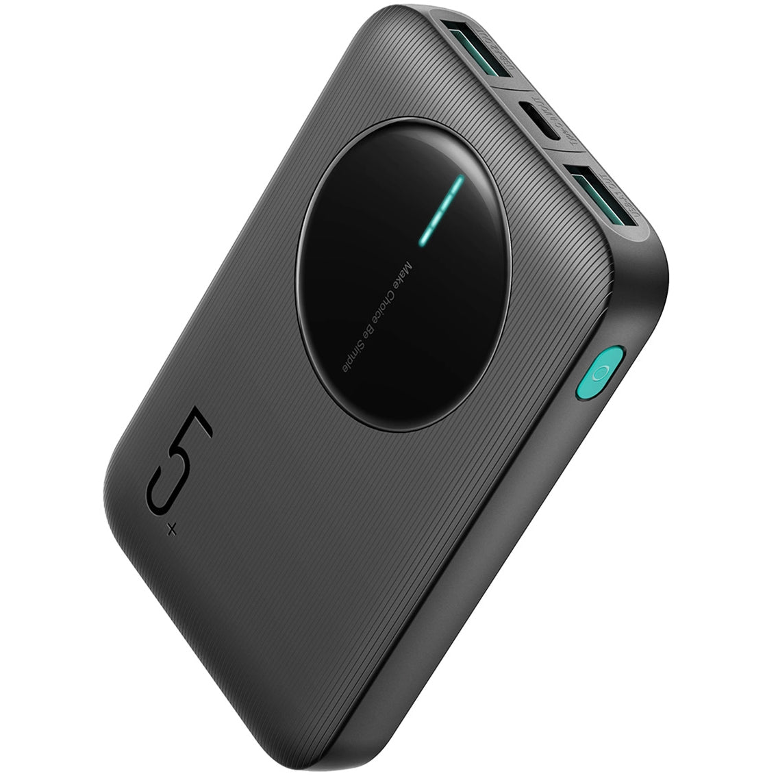 Externe Batterij Joyroom JR-PBF13, 5000mAh, 12W, 1 x USB-C - 2 x USB-A, Zwart