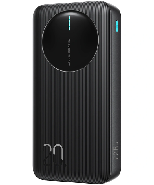 Externe Batterij Joyroom JR-PBF14 Pro, 20000mAh, 22.5W, QC + PD, 1 x USB-C - 2 x USB-A, Zwart