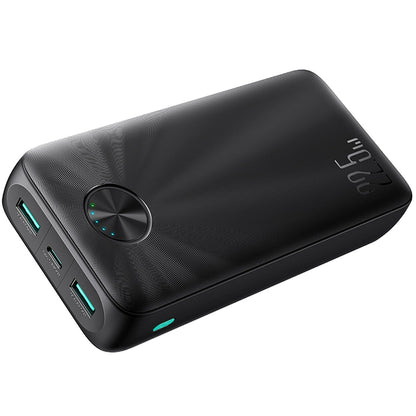 Joyroom JR-PBF16 Externe Batterij, 20000mAh, 22,5W, QC + PD, 1 x USB-C - 2 x USB-A, Zwart 