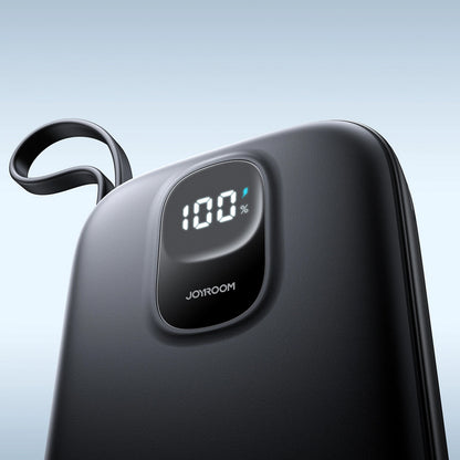 Externe Batterij Joyroom JR-PBF17, 10000mAh, 22.5W, QC + PD, 1 x USB-A - 2 x USB-C, Zwart