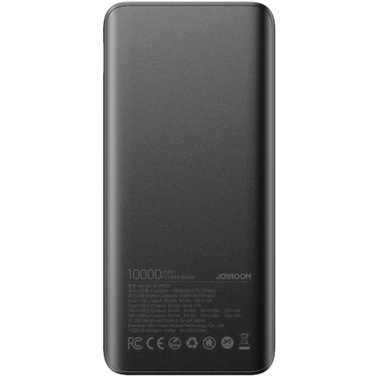 Externe Batterij Joyroom JR-PBF20, 10000mAh, 25W, QC + PD, 1 x USB-C - 2 x USB-A, Zwart