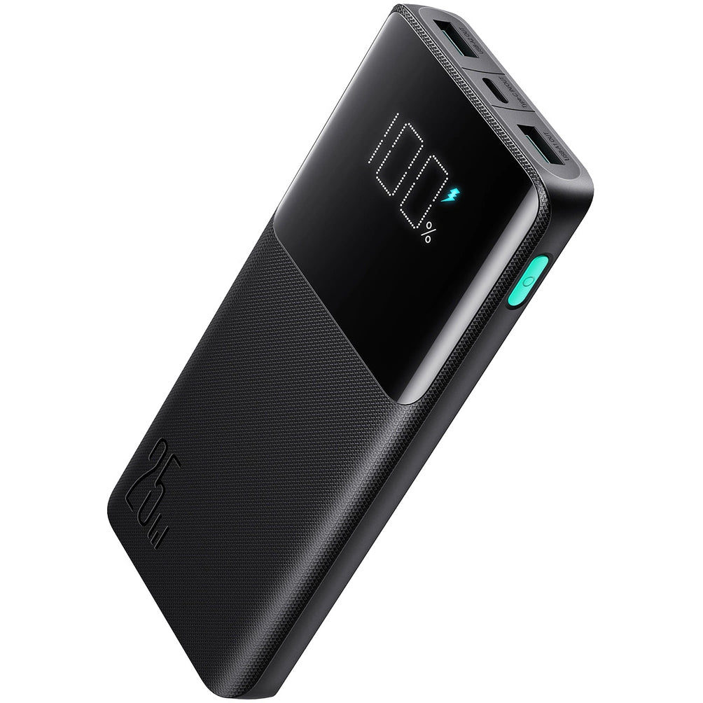 Externe Batterij Joyroom JR-PBF20, 10000mAh, 25W, QC + PD, 1 x USB-C - 2 x USB-A, Zwart