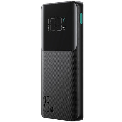 Externe Batterij Joyroom JR-PBF20, 10000mAh, 25W, QC + PD, 1 x USB-C - 2 x USB-A, Zwart