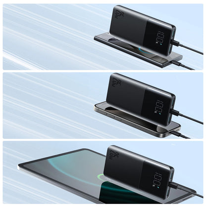 Externe Batterij Joyroom JR-PBF20, 10000mAh, 25W, QC + PD, 1 x USB-C - 2 x USB-A, Zwart