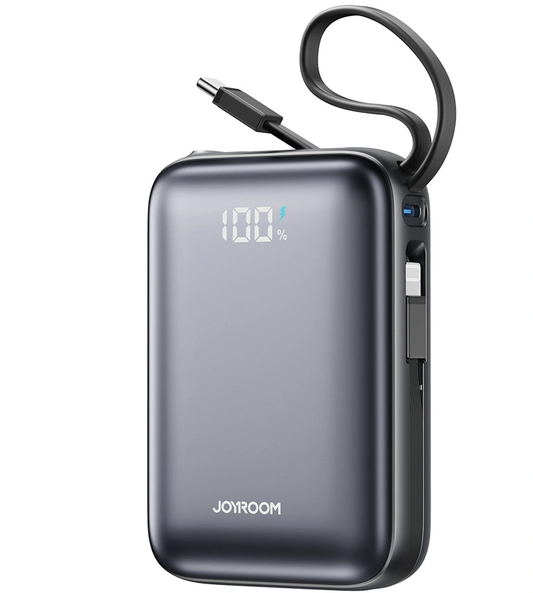 Externe Batterij Joyroom JR-PBF29, 20000mAh, 22.5W, QC + PD, 1 x Lightning - 2 x USB-C, Zwart