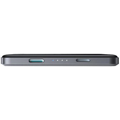 Externe batterij Joyroom JR-PBM08 MagSafe, 5000mAh, 20W, PD + FQI, 1 x QI - 1 x USB-C, Grijs 