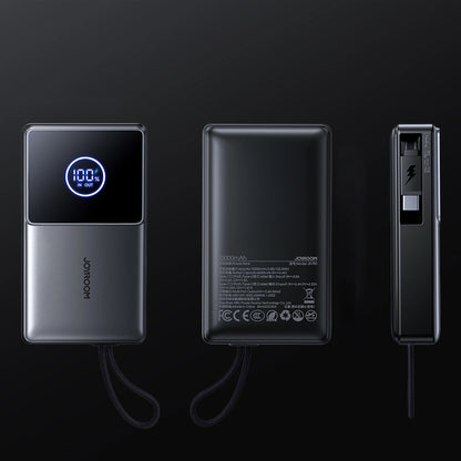 Externe Batterij Joyroom JR-PR1, 10000mAh, 22.5W, PD, 2 x USB-C, Gri