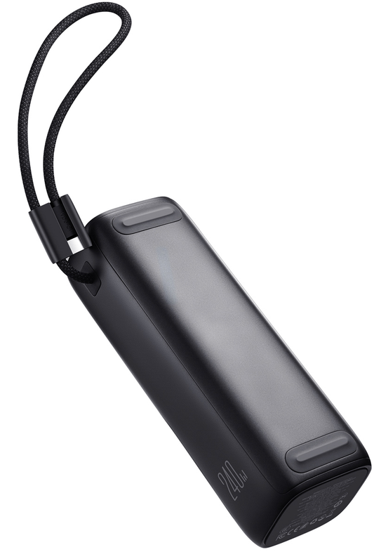 Joyroom PODIX PR70 powerbank, 25000 mAh, 240 W, QC + PD, 1 x USB-A - 3 x USB-C, zwart