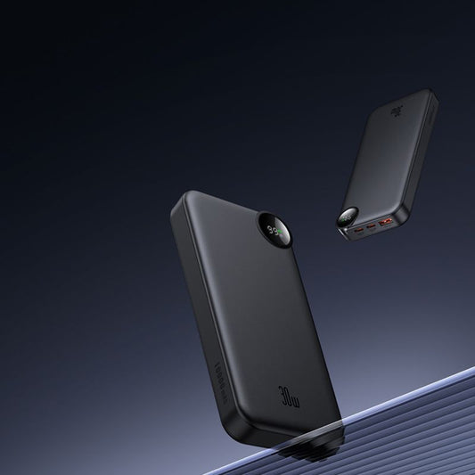 Externe Batterij McDodo MC-3850 Display, 10000mAh, 30W, QC + PD, 1 x USB-A - 2 x USB-C, Zwart